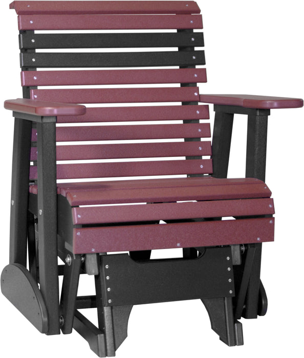 LuxCraft Rollback Recycled Plastic 2ft Plain Glider Chair