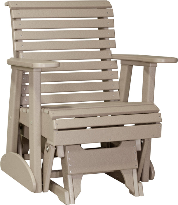 LuxCraft Rollback Recycled Plastic 2ft Plain Glider Chair