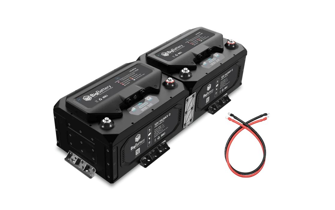 BigBattery 12V 2X HUSKY 2 Battery Kit (800Ah | 10.25kWh)
