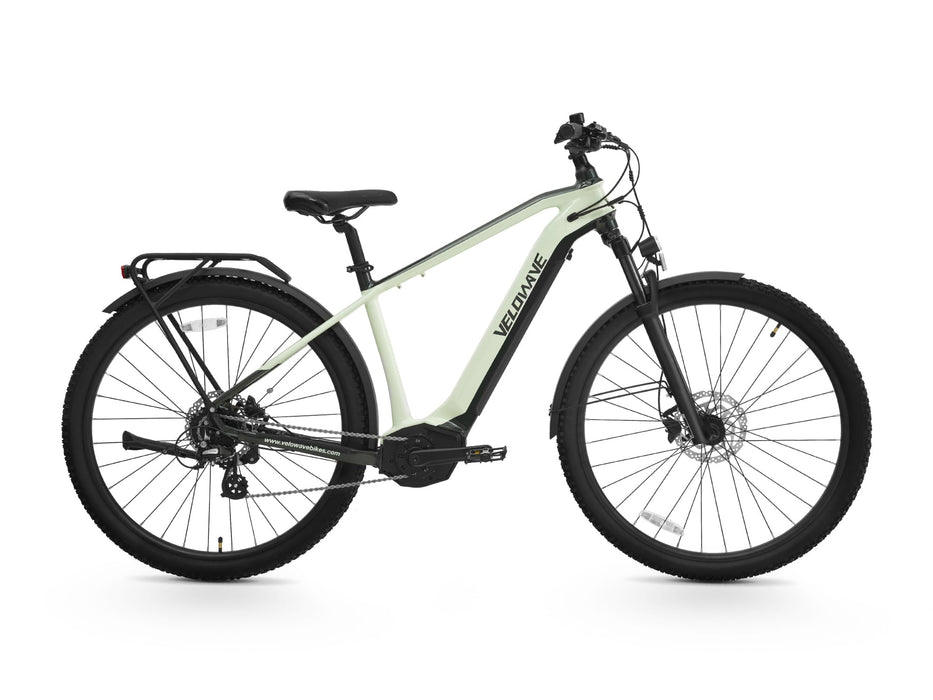 Velowave Swift M Mid-Drive Electric Bike 500W Motor, 80-Mile Range, Torque Sensor, Shimano 8-Speed
