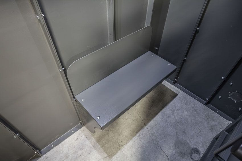 Swisher ESP Safety Shelter Double Panel Bench — OffGrid Lux