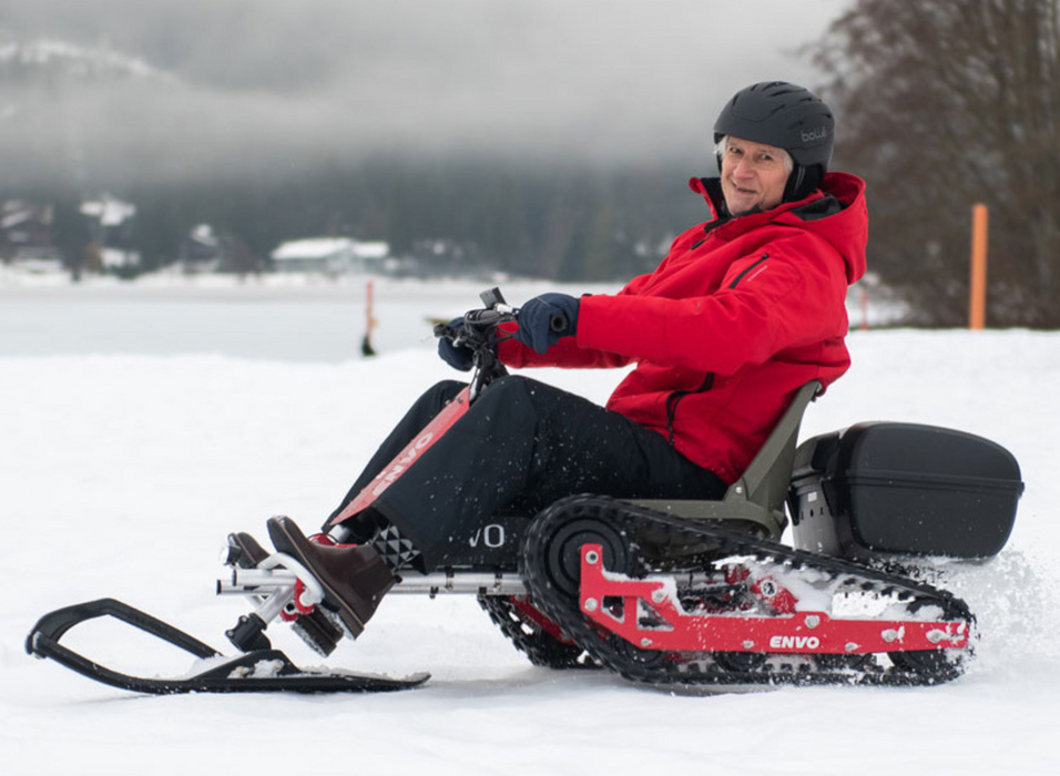 ENVO Flex Overland Electric SnowKart with Dual Snow Tracks 48V Battery