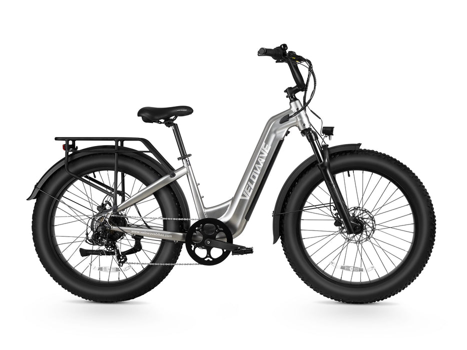 Velowave Ranger Step-Thru 3.0 Torque Sensor Electric Bike, 750W Motor, 48V Battery, 28 MPH