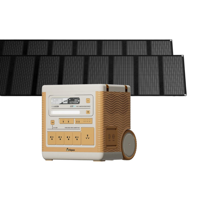 Arkpax Ark Pro Professional Grade Portable Power Station | 2300Wh | 2400W | IP67 Rated Water-Resistant and Dustproof