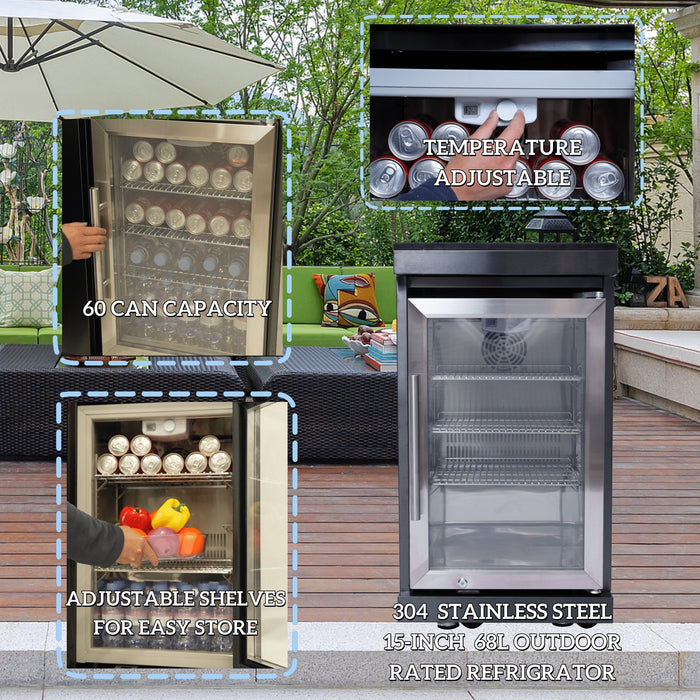 96" 6-Burner 85000 BTU Deluxe Stainless Steel Gas Outdoor Kitchen Island Grill with Wine Cooler & Sink