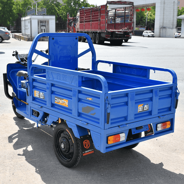 Jinpeng 800W Electric Cargo Tricycle Truck w/ Loading Hopper