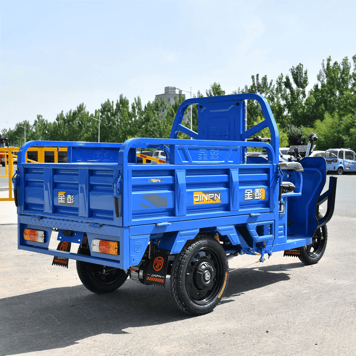 Jinpeng 800W Electric Cargo Tricycle Truck w/ Loading Hopper