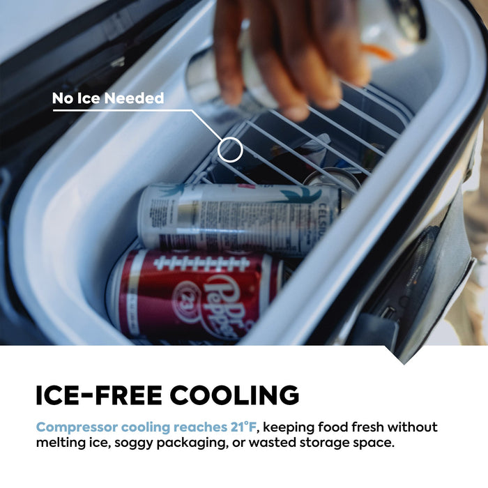 ICECO NEW! 13.5QT GOPACK12 Single Zone 12V Ice-Free Portable Freezer