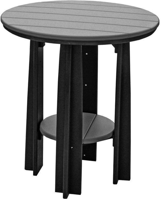 LuxCraft Recycled Plastic Counter Height 36" Balcony Table