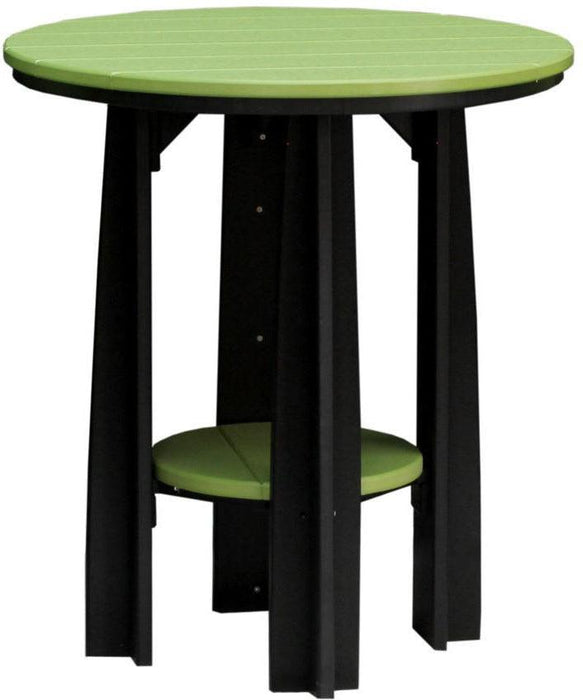 LuxCraft Recycled Plastic Counter Height 36" Balcony Table