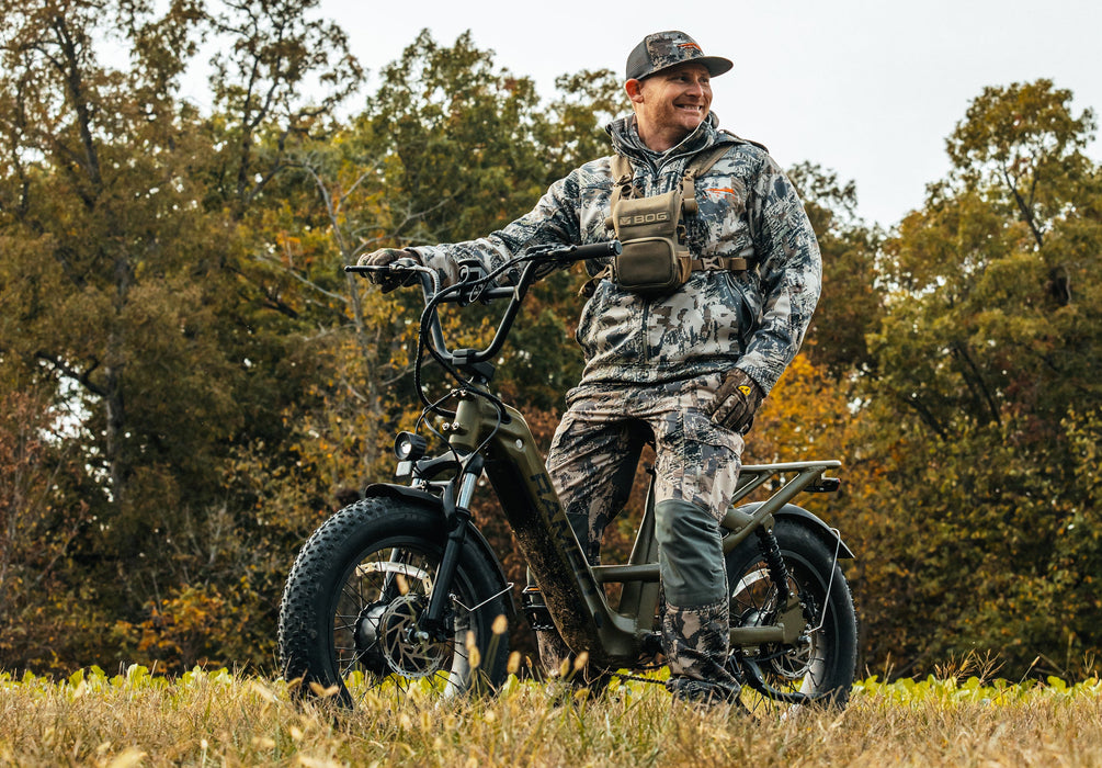 Rambo Revolt AWD Step Thru 1000W Electric Hunting Bike