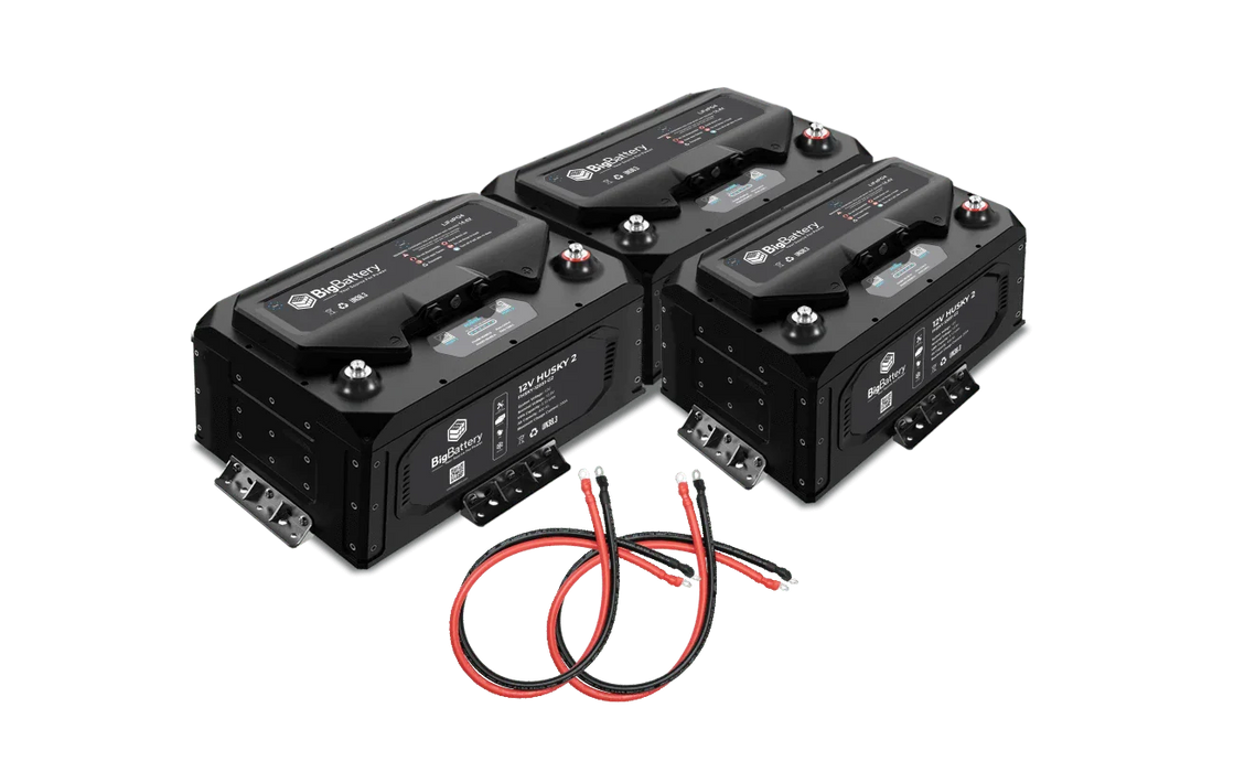 BigBattery 12V 3X HUSKY 2 Battery Kit (1200Ah | 15.36kWh)
