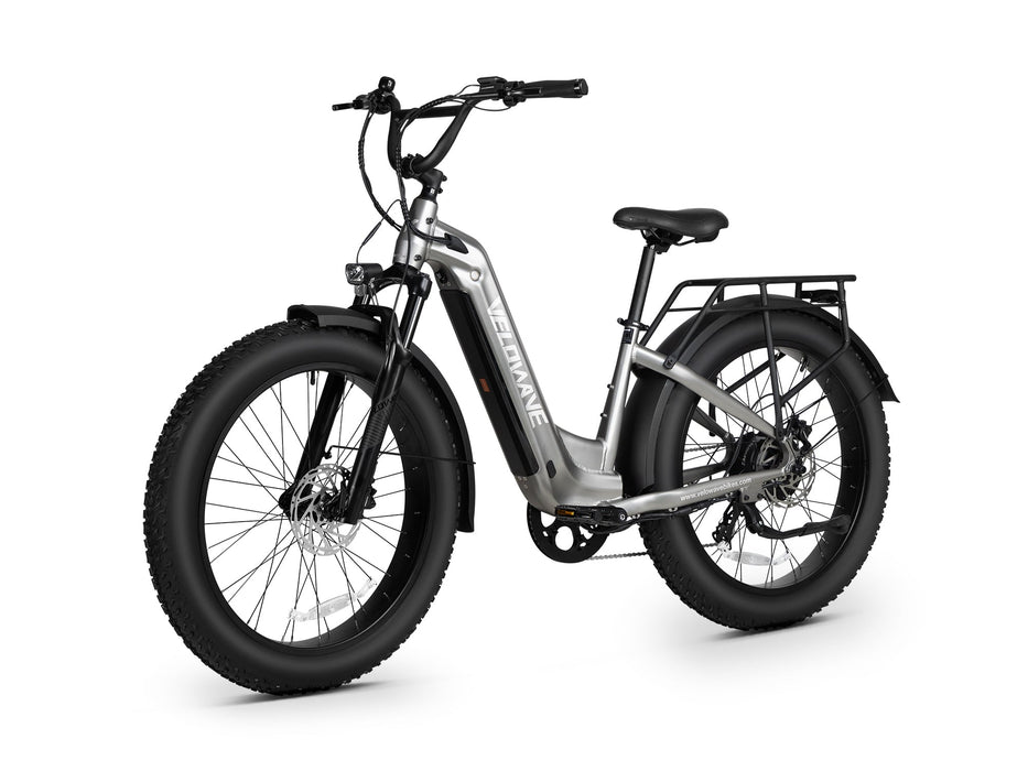 Velowave Ranger Step-Thru 3.0 Torque Sensor Electric Bike, 750W Motor, 48V Battery, 28 MPH
