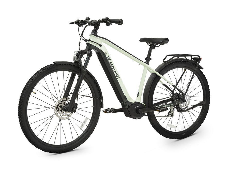 Velowave Swift M Mid-Drive Electric Bike 500W Motor, 80-Mile Range, Torque Sensor, Shimano 8-Speed