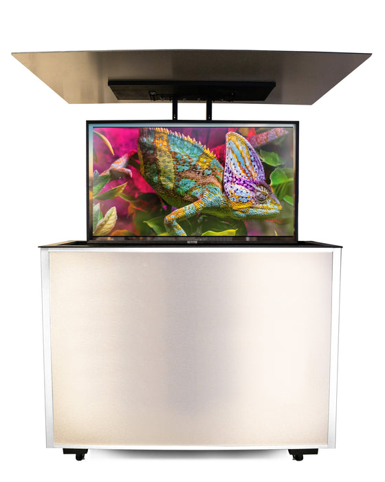 MirageVision 50" Outdoor TV Premium Lift Cabinet