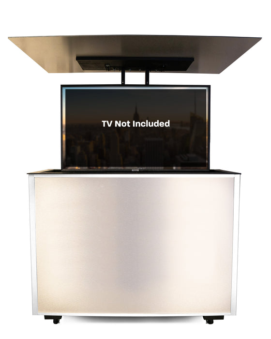 MirageVision 55" Outdoor TV Premium Lift Cabinet