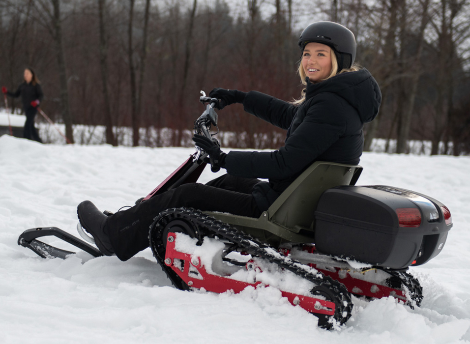 ENVO Flex Overland Electric SnowKart with Dual Snow Tracks 48V Battery