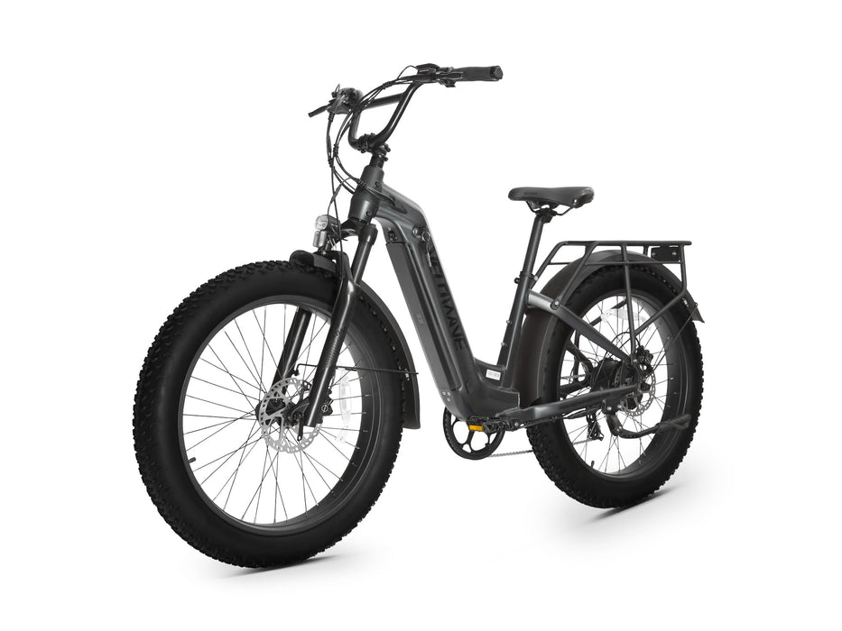 Velowave Ranger Step-Thru 2.0 Electric Bike – 750W Motor, 48V 15Ah Battery, 26×4.0 Tires