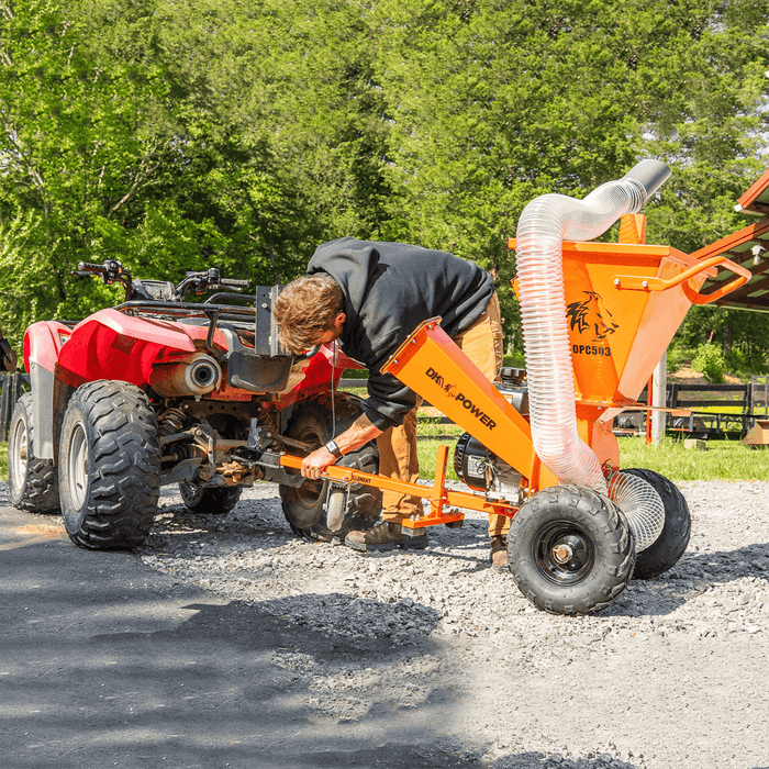 Chery Industrial 3" 7 Hp 208cc Disk Chipper Shredder Vacuum Combo