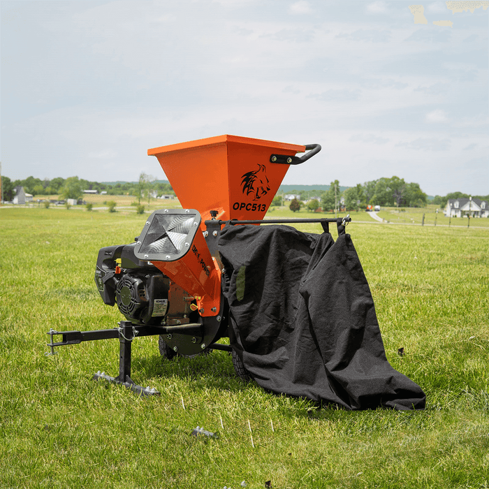 3" 6.5 Hp 196cc Disk Chipper Shredder With Chip Bag