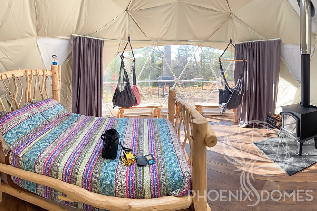 Phoenix Domes 4-Season Deluxe Glamping Package Dome | 20' (6M)