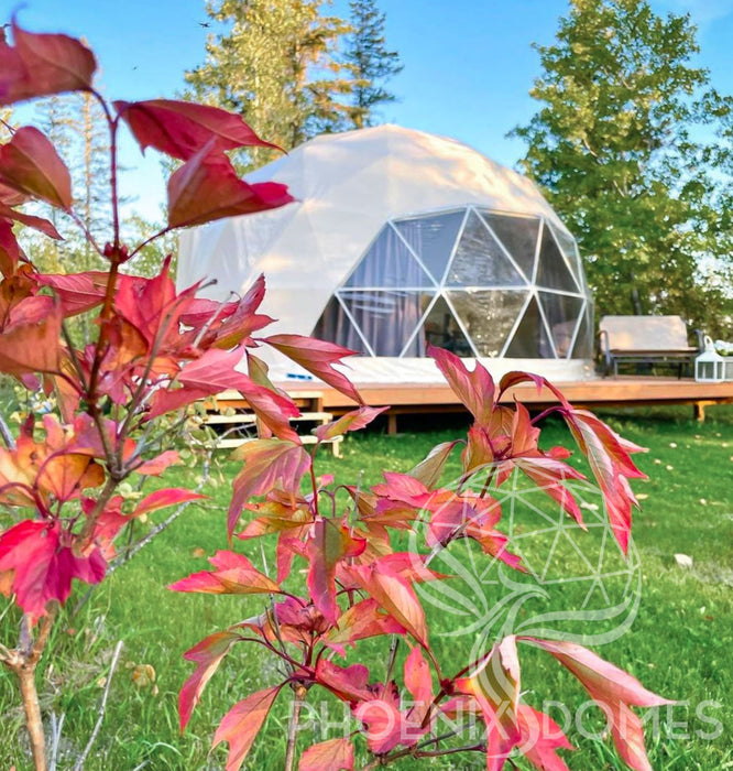 Phoenix Domes 4-Season Deluxe Glamping Package Dome | 20' (6M)