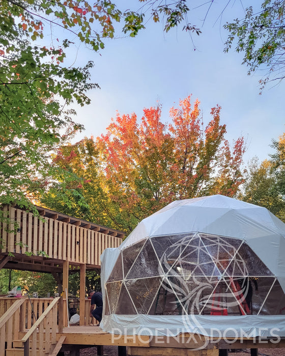 Phoenix Domes 4-Season Deluxe Glamping Package Dome | 20' (6M)