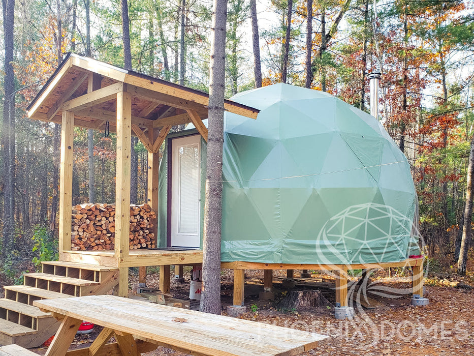 Phoenix Domes 4-Season Deluxe Glamping Package Dome | 20' (6M)