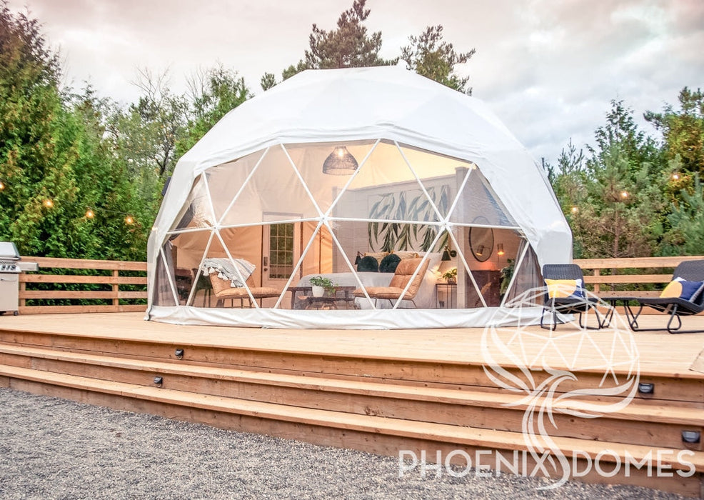 Phoenix Domes 4-Season DELUXE Glamping Package Dome - 23'/7m