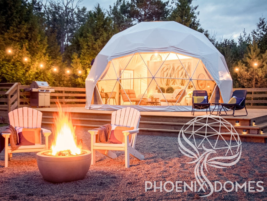 Phoenix Domes 4-Season DELUXE Glamping Package Dome - 23'/7m
