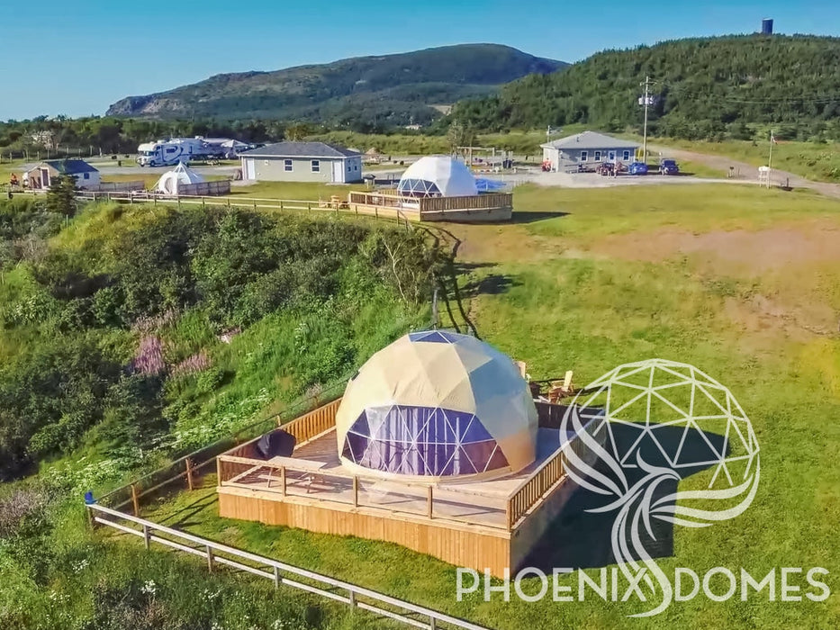 Phoenix Domes 4-Season DELUXE Glamping Package Dome - 23'/7m