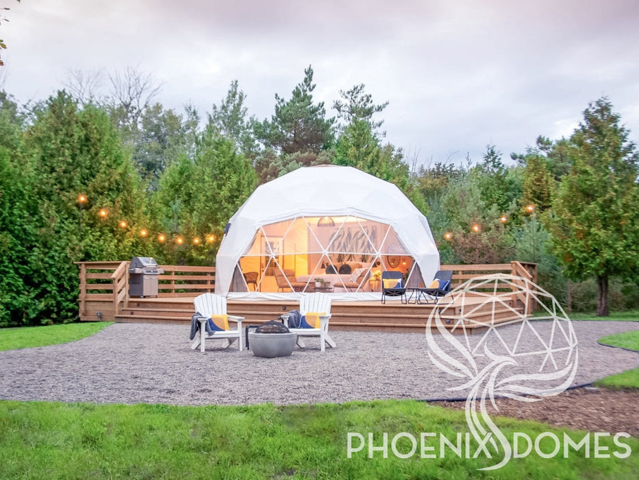 Phoenix Domes 4-Season DELUXE Glamping Package Dome - 23'/7m