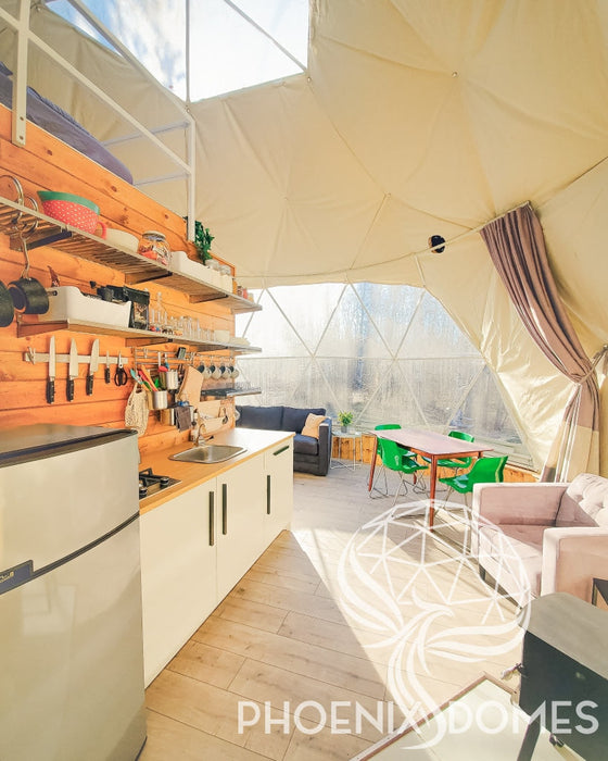Phoenix Domes 4-Season DELUXE Glamping Package Dome - 23'/7m