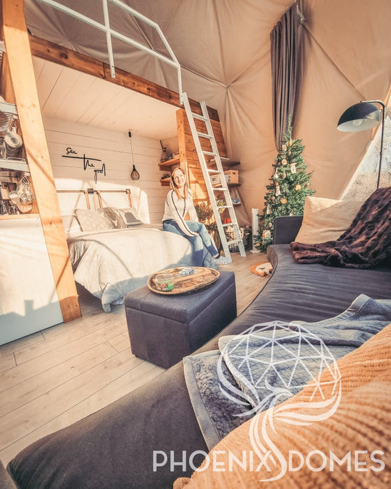 Phoenix Domes 4-Season DELUXE Glamping Package Dome - 23'/7m