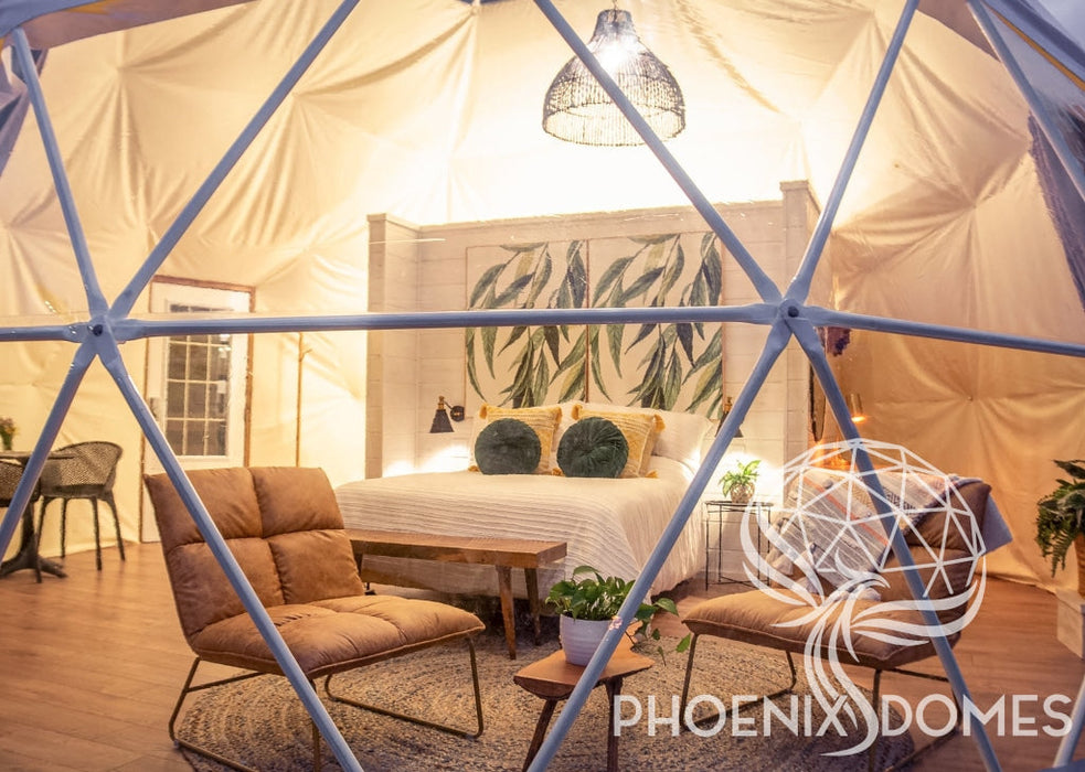Phoenix Domes 4-Season DELUXE Glamping Package Dome - 23'/7m