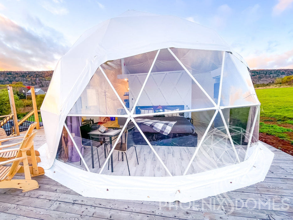 Phoenix Domes 4-Season DELUXE Glamping Package Dome - 23'/7m