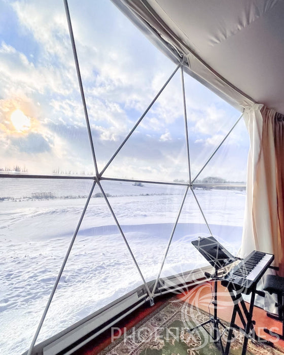 Phoenix Domes 4-Season DELUXE Glamping Package Dome - 26'/8m