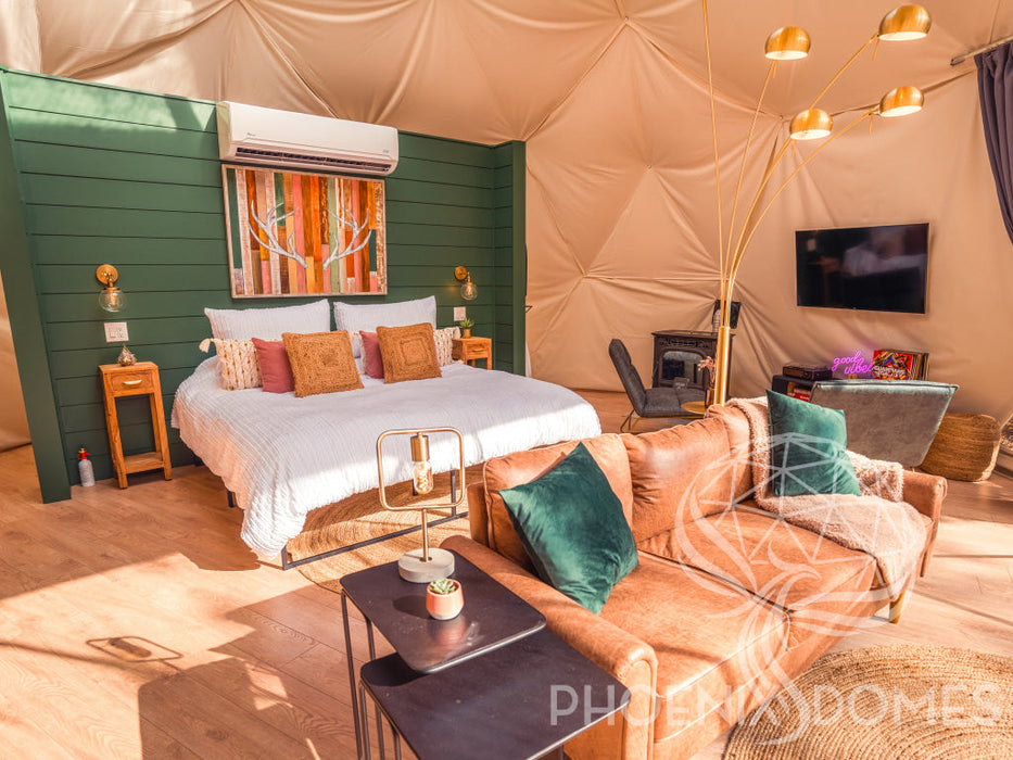 Phoenix Domes 4-Season DELUXE Glamping Package Dome - 26'/8m