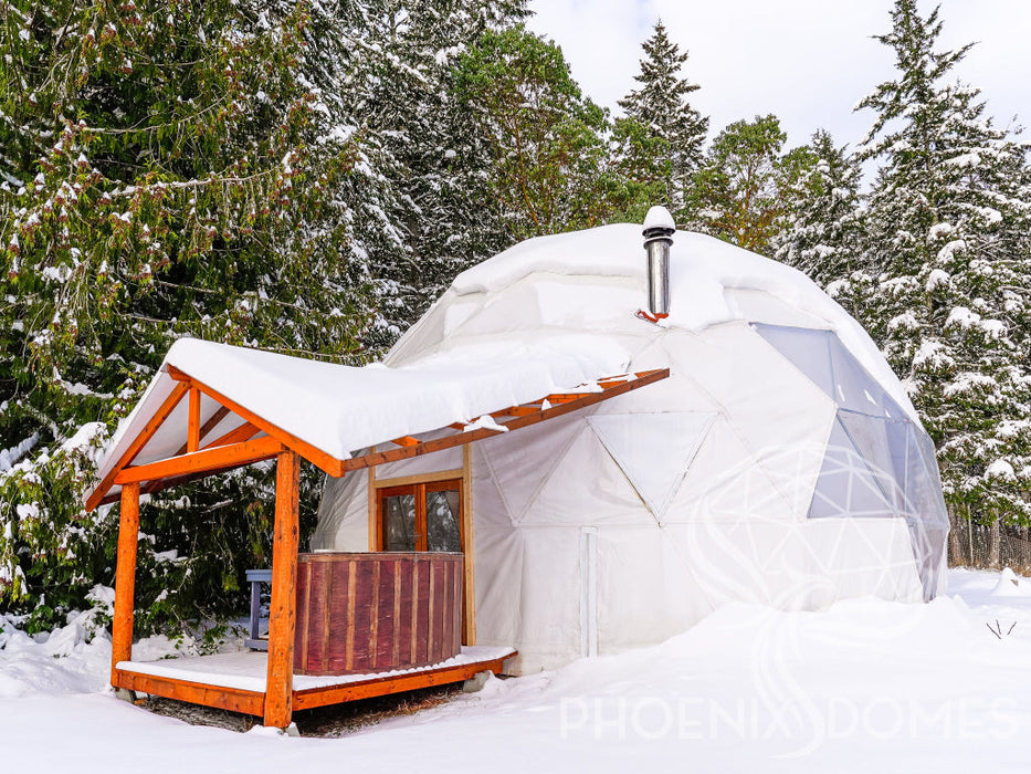 Phoenix Domes 4-Season DELUXE Glamping & Yoga Package Dome - 30'/9m