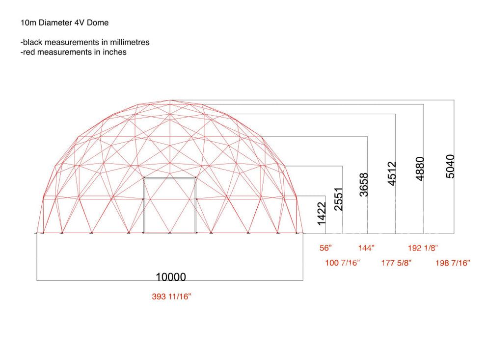 Phoenix Domes 4-Season DELUXE Glamping & Yoga Package Dome - 30'/9m