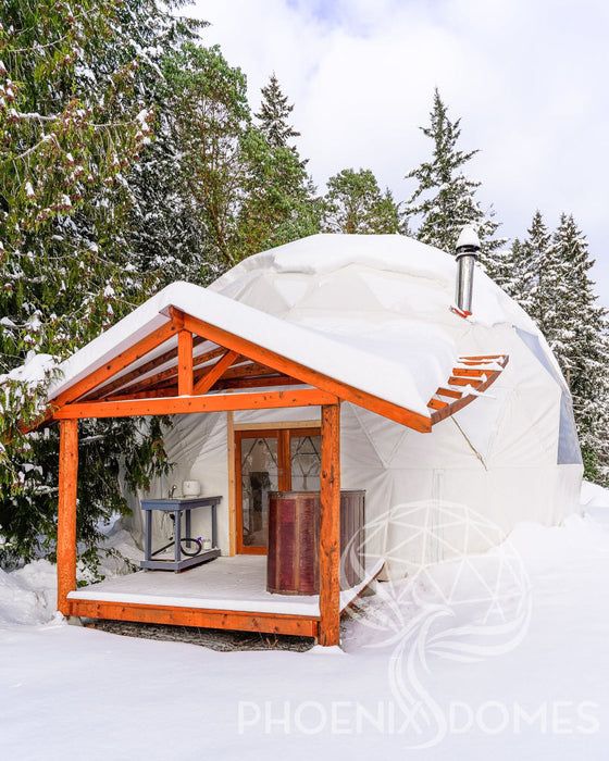 Phoenix Domes 4-Season DELUXE Glamping & Yoga Package Dome - 30'/9m