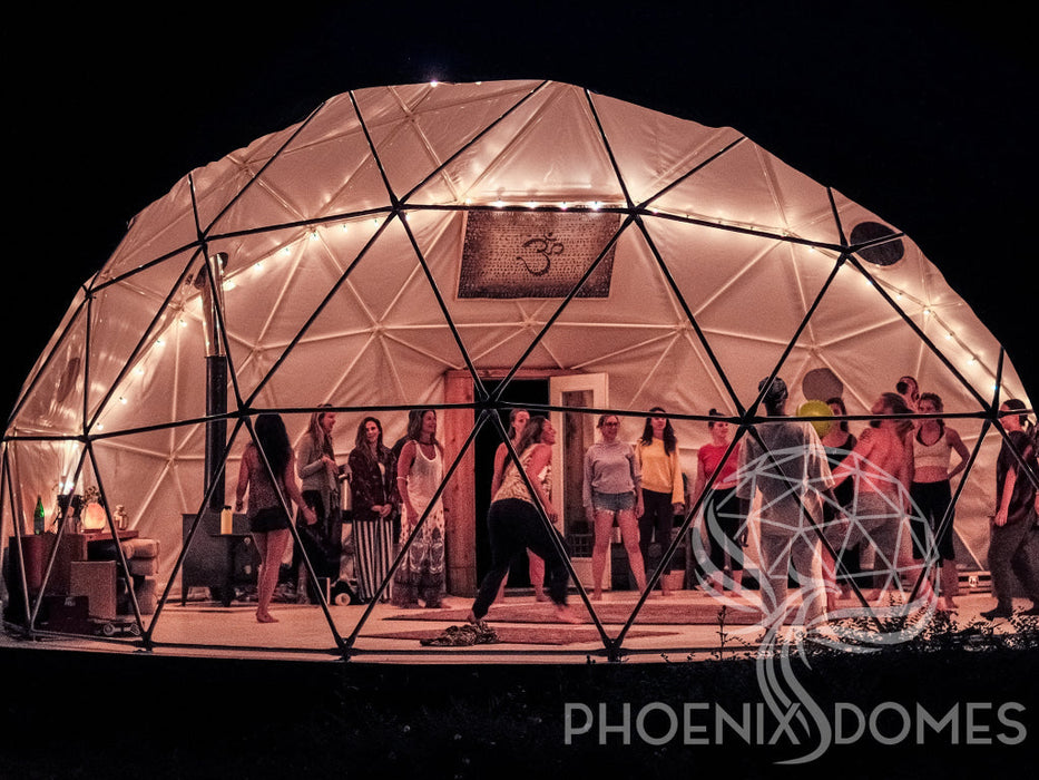 Phoenix Domes 4-Season DELUXE Glamping & Yoga Package Dome - 30'/9m