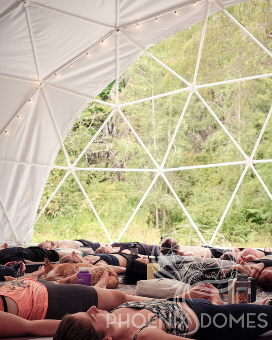 Phoenix Domes 4-Season DELUXE Glamping & Yoga Package Dome - 30'/9m