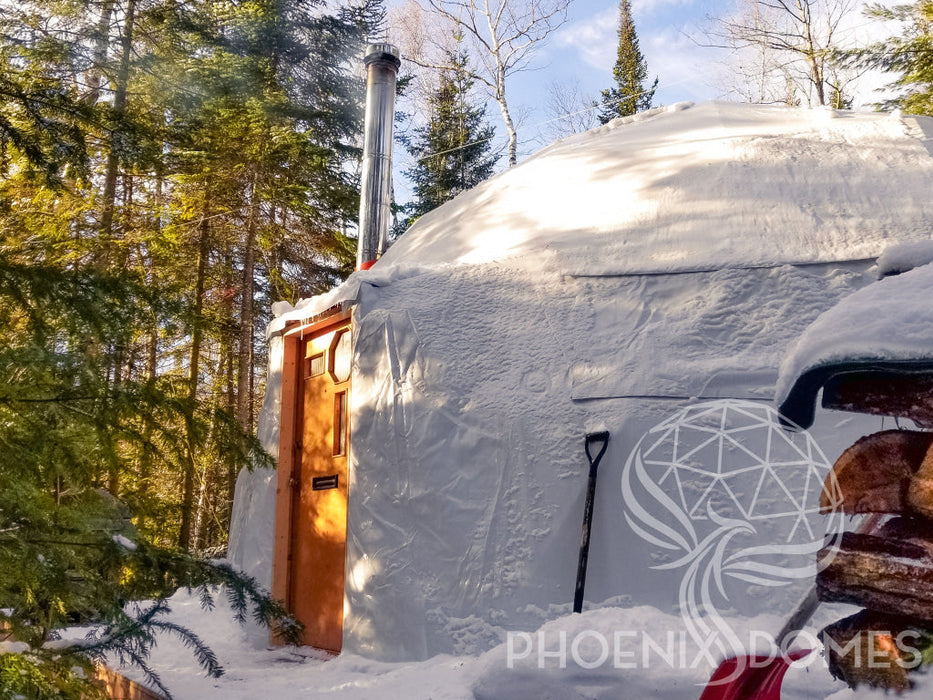 Phoenix Domes 4-Season DELUXE Glamping & Yoga Package Dome - 30'/9m