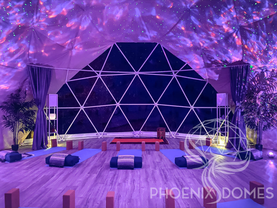 Phoenix Domes 4-Season DELUXE Glamping & Yoga Package Dome - 30'/9m
