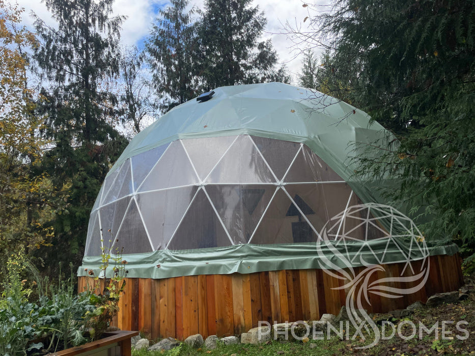 Phoenix Domes 4-Season DELUXE Glamping & Yoga Package Dome - 30'/9m