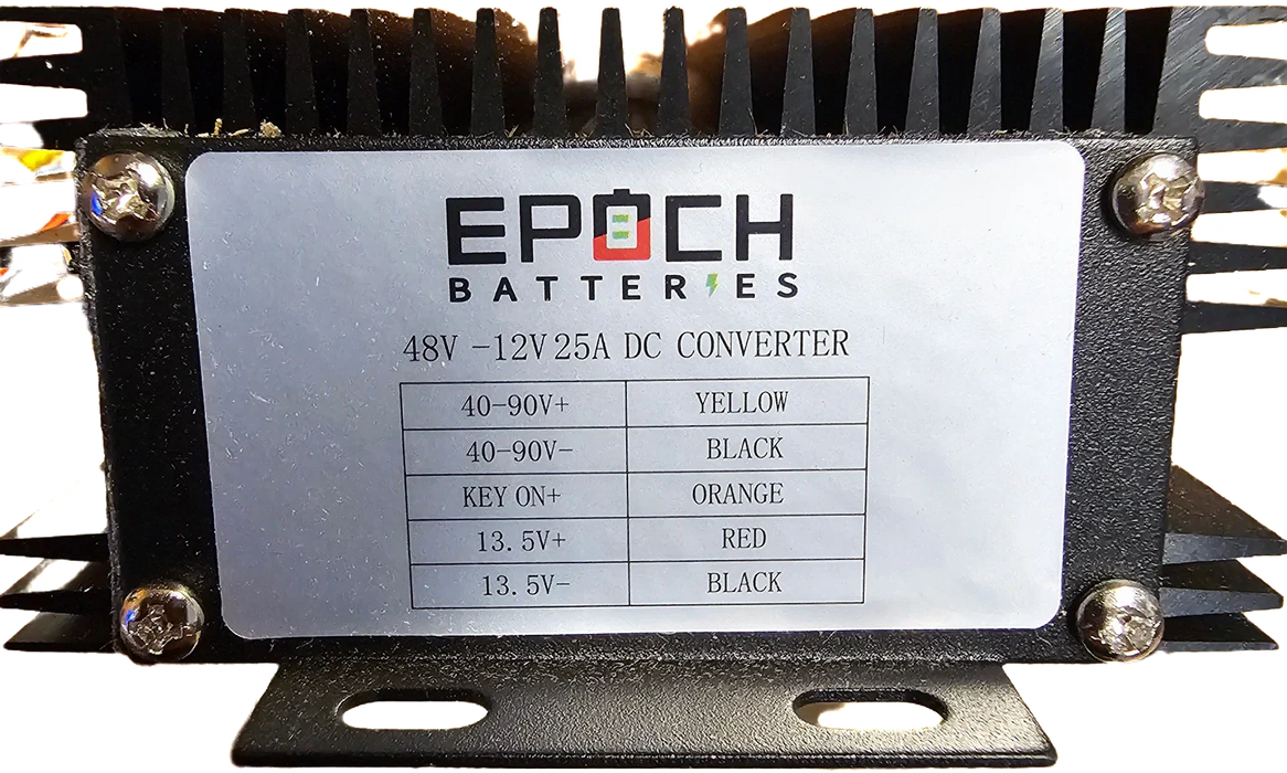Epoch Batteries 48 to 12V Voltage Reducer