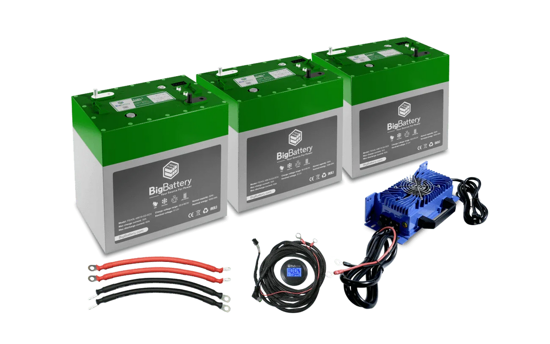 BigBattery 48V 3X EAGLE 2 Battery Kit (96Ah | 4.89 kWh)