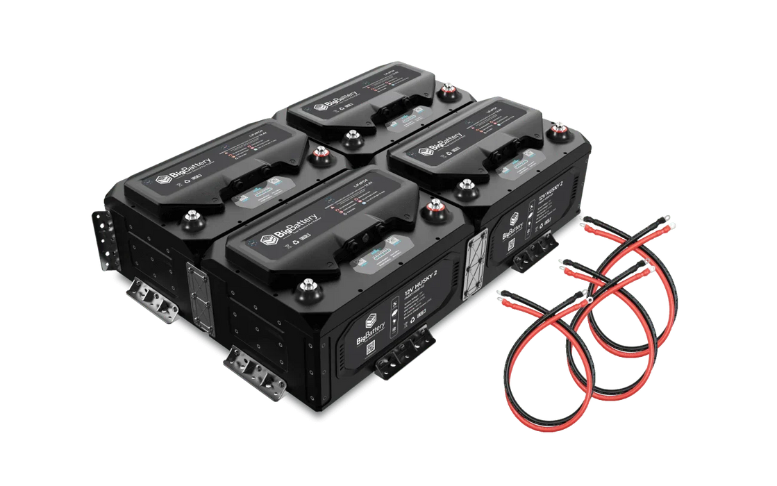 BigBattery 12V 4X HUSKY 2 Battery Kit (1600Ah | 20.48kWh)