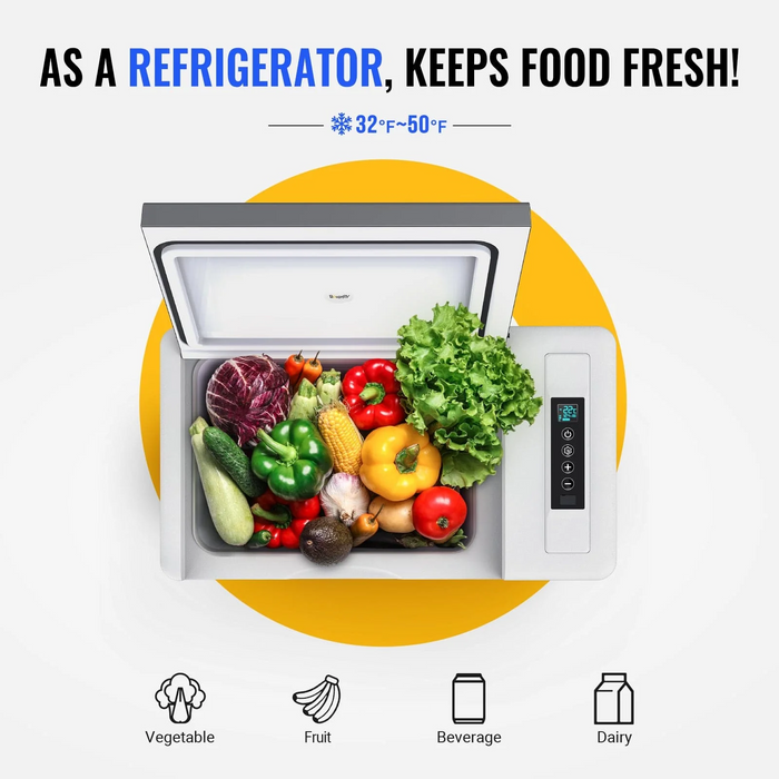 BougeRV 1120Wh LiFePO4 Solar Generator With 30 Quart Portable Fridge